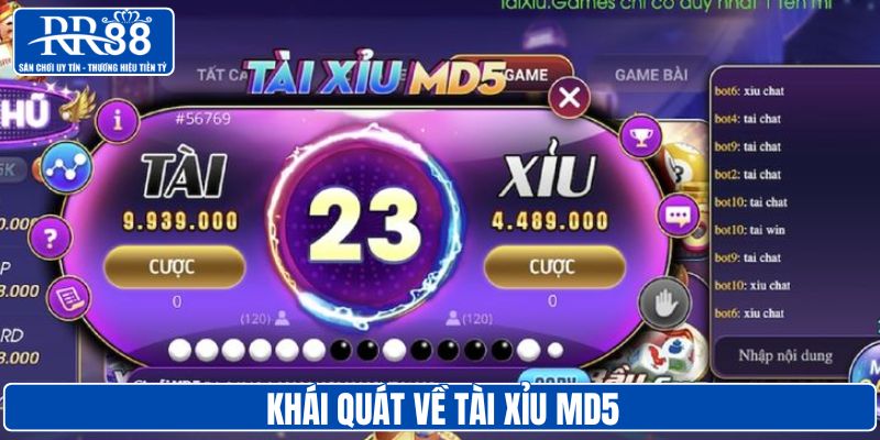 Khái quát về tài xỉu MD5